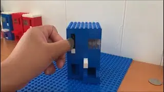 LEGO Gumball Vending Machine with Coin Rejection