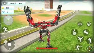Tornado Robot Game-Hurricame Robot Transformer Wars #Android Gameplay 2021
