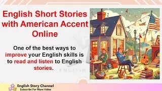 English Short Stories with American Accent Online for English Level 1.