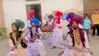 Morning entry JASS ਮਲਵਈ ਗਿੱਧਾ ☎️78376-01671☎️ #malwaigidha #dance #viral #wedding #bhangra #folk 