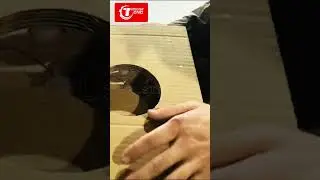 3-layer cardboard cutter with pneumatic blade