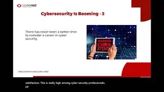 What Are the Fastest Growing Cybersecurity Skills In 2021 - CodeRed Webinar