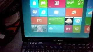 Lenovo Thinkpad x61s+Windows8 CPの起動