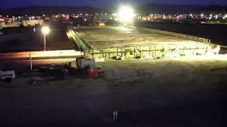 Custer Interchange Project - Bridge Deck Pour
