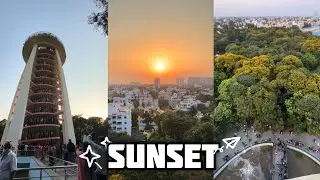 Anna tower 2025 sunset view pakka porom 🌇🌆 Chennai vlog