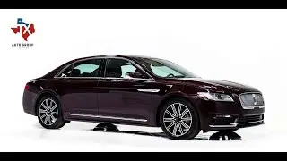 2017 Lincoln Continental Reserve AWD Luxury Sedan Fully Loaded Technology Package - For Sale