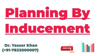Planning By Inducement | Types Of Planning | Economic Planning | Economics | Development Economics