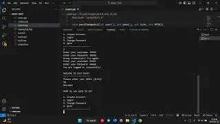 C++ Banking Management Dynamic system runtime