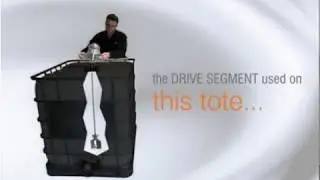 IBC Tote Mixer with Dynamic Drive Coupling -  Integrated Tote Mixers (ITM) - Simple to drive change