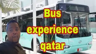 Taking a bus in Qatar as a means of transport Doha city experience