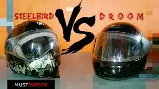 Droom Helmet Extreme Test  | Steelbird Vs Droom | Must Watch Till End | It's Shocking !