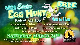Coyote Moon Easter Egg Hunt