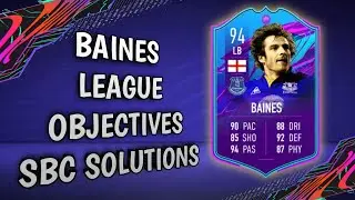 BAINES LEAGUE OBJECTIVES ALL SBC SOLUTIONS!- MADFUT 21
