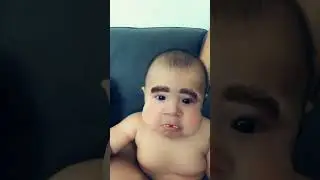 Baby realizes he&rsquo;s UGLY for the first time!! Cries!! 😢