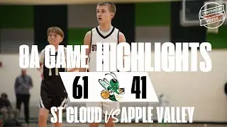 Minnesota 8A Travel Basketball Game Highlights: St. Cloud Beats Apple Valley 