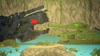 RATTE 3 vs Мастодонт! Битва МОНСТРОВ - Мультики про танки