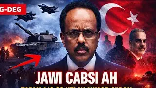DEG DEG: Farmaajo oo Sirdoonka Turkiga ka Helay Arin Farxad leh & Ciidamo Gurigiisa Difaac Kaga Jira