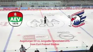 Augsburger EV vs Jungadler Mannheim U15 Ice Hockey