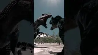 Ark Giga vs T. rex showdown