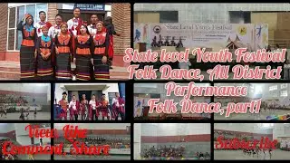 State Level Youth Festival org. By DYRS, Folk Dance competition, Nagaland@tinglemkonyak2560 #view