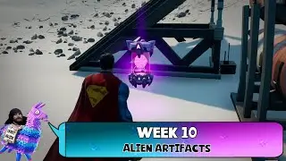All Week 10 Alien Artifact Locations - Fortnite - Customize Kymera