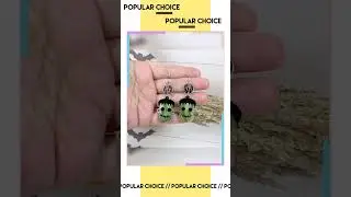 FRANKENSTEIN HALLOWEEN EARRINGS Cute Halloween Jewelry Gift | Spooky Season Funky Novelty Earring...