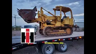 Восстановление гусеничного погрузчика International 100C, эпизод 1
