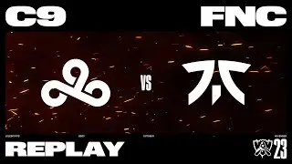 Worlds 2023 - C9 vs FNC // Swiss Stage Round 4