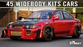 CarX Street PC - 45 Widebody Kits In Carx Street