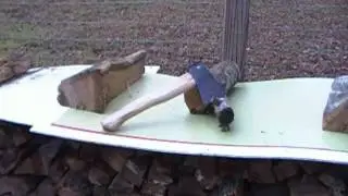 Firewood, prepping with no money, and a big Thank you