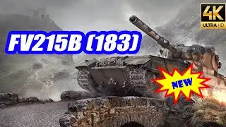 FV215b (183)L Easy 10k Damage - WOT Replays 4K HD
