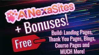 Looking at AI NexaSites? Get These Bonuses As Well! AI NexaSites Review