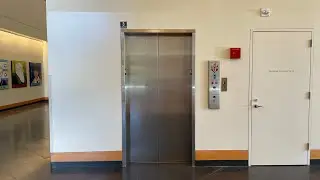 Cheap mod Cascade (fmr Otis series 1) hydraulic elevator | Bellevue Public library | Bellevue, Wa