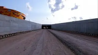 First Underground road ever in KAMPALA, at kampala flyover project