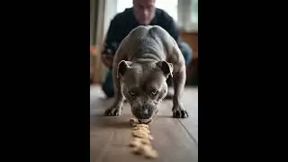 BIG Mistake! Challenged My Dog to a Food Race ​🤣 #shorts #dogs #food #challenge #funny #pets