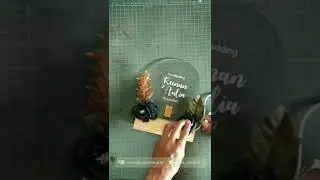 Membuat Mahar Pernikahan Rustic Transparan Pakai LED