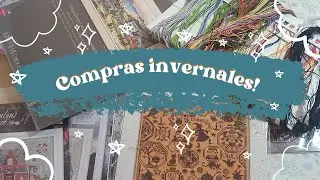 #Flosstube 43: Compritas Invernales 🥶❄️🌨️Quieres ver qué he pillado para mi colección? #puntodecruz
