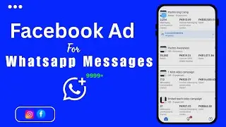 How to Run Facebook Ads for WhatsApp Messages | Facebook Course Lecture 5