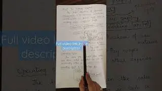 Financial Management - Operating Cycle - Working capital management