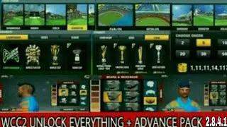 HOW TO UNLOCK ADVANCE PACK AND HACK WCC2 NEW VESION 2.8.3.2 NO ROOT