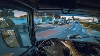 Driving Scania  POV - Oświęcim/A4 Poland