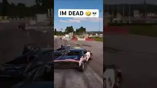 This Crash Was BAD... 😂 #wreckfest #gaming #cars #shorts #ps5 #racing #crash