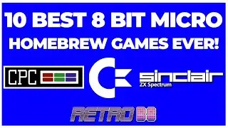 The 10 Best 8 bit Homebrew Games Ever C64 ZX Spectrum Amstrad
