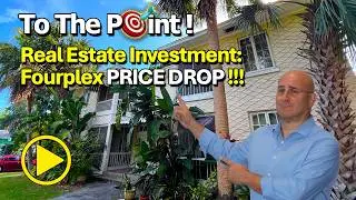 🎯 Real Estate Investment: Fourplex PRICE DROP ! in Lakeland Florida !