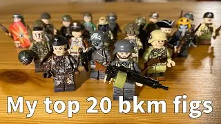 My top 20 brickmania minifigures