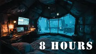 Arctic Research Outpost | 8h Dark Winter Ambience