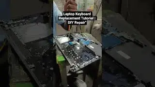 Laptop Keyboard Replacement Tutorial | DIY Repair