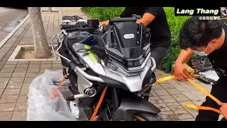 Unboxing CFmoto 800MT 2021 and First Touch