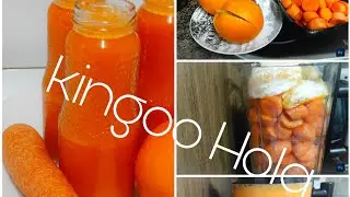 How To Make Carrot and Orange Juice Recipe/Drink Recipe/Kingoo Hola 