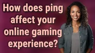 How does ping affect your online gaming experience?